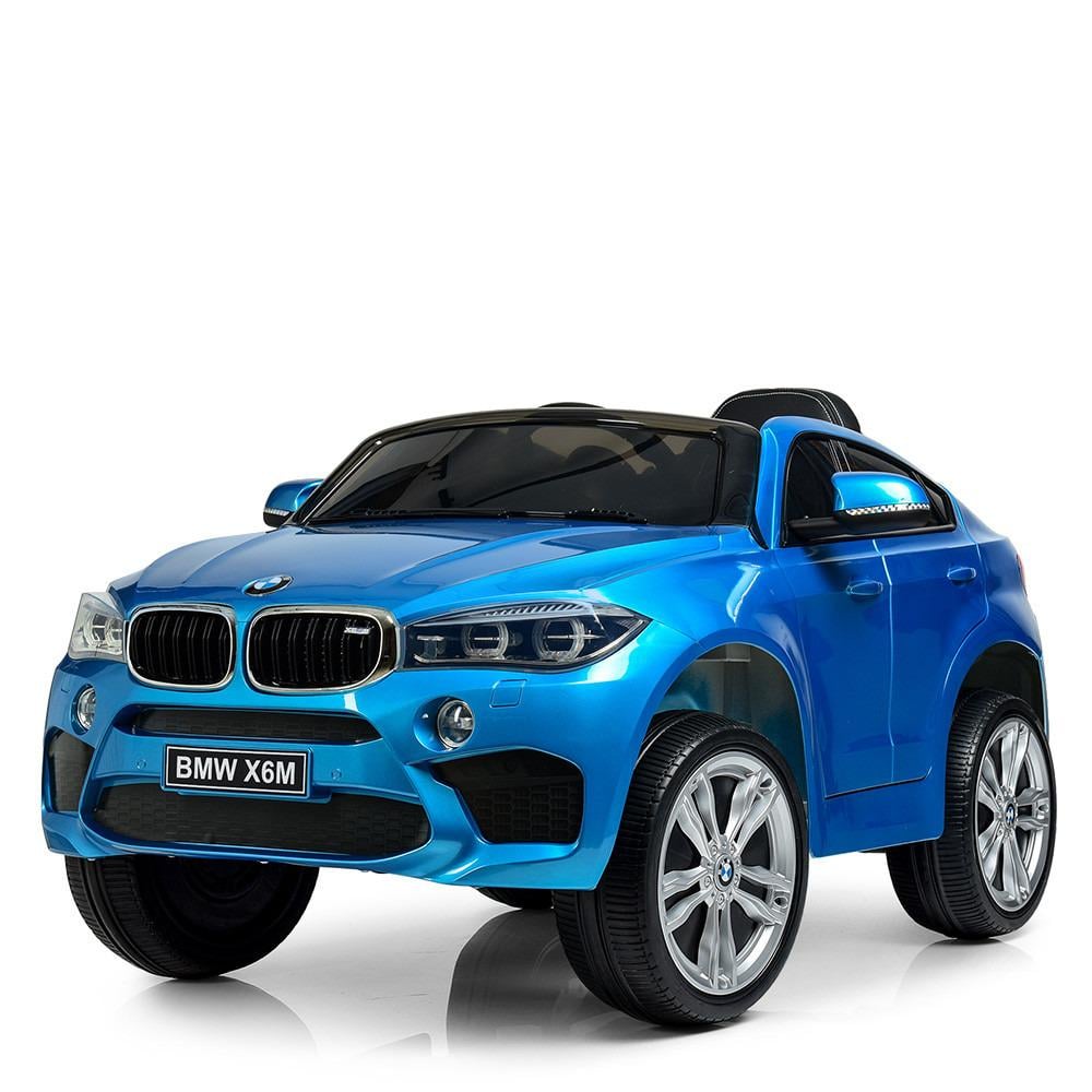 Дитячий електромобіль Bambi Racer BMW JJ2199EBLRS-4 джип зі світлом/пультом Синій (13962710)