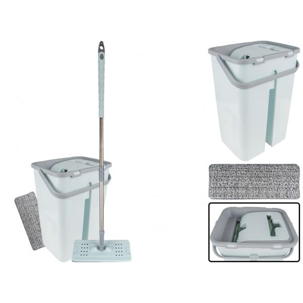 Набор для мытья полов Zambak Plastik Smart ZP-301 ведро 12 л и швабра 1 шт. - фото 2