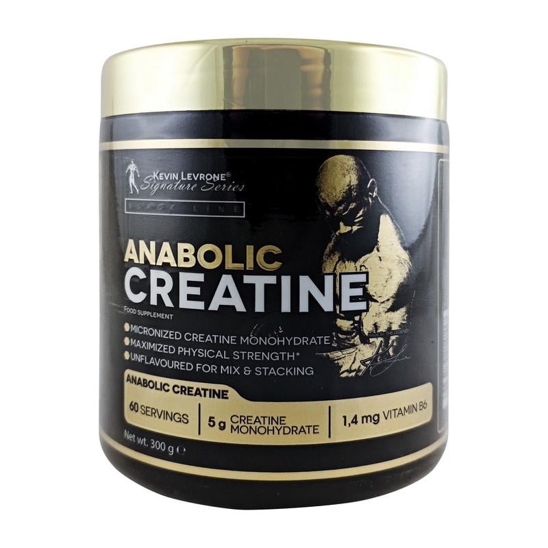 Креатин моногидрат мікронізований с вітаміном B6 Kevin Levrone Anabolic Creatine 300 г