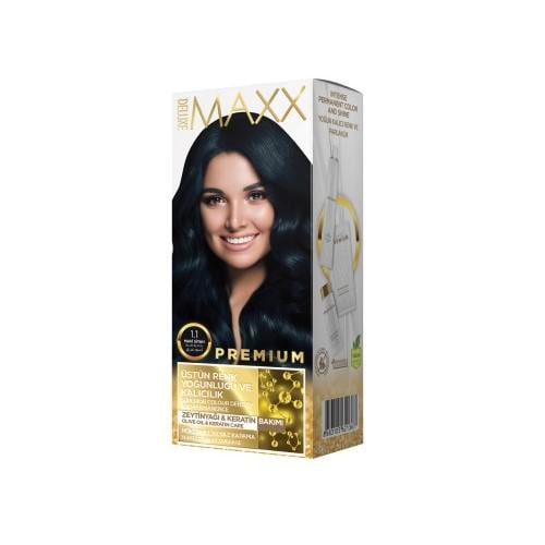 Фарба для волосся MAXX Deluxe 1.1 Синьо-чорний (13943200)
