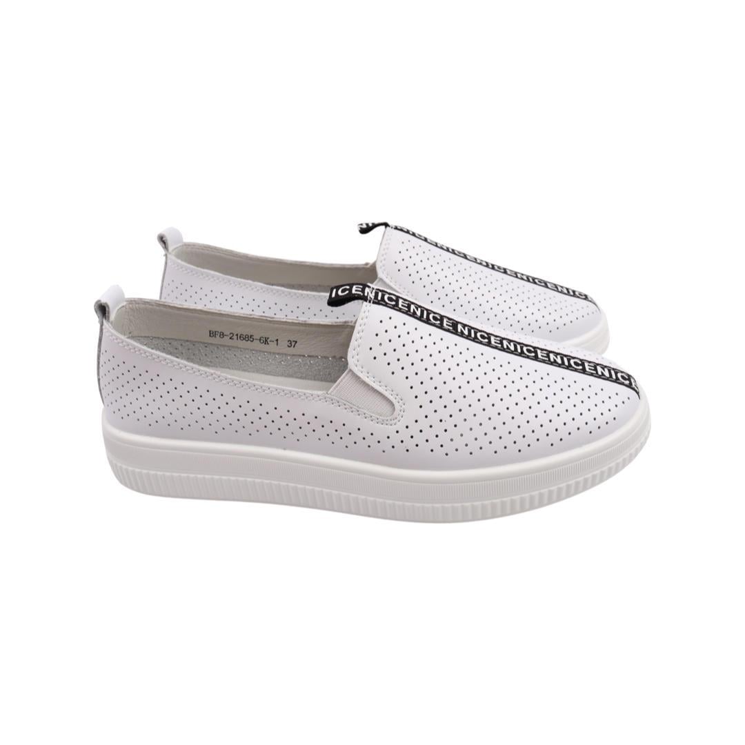 Туфли женские Li Fexpert из кожи р. 40 Белый (920-22LTCP)