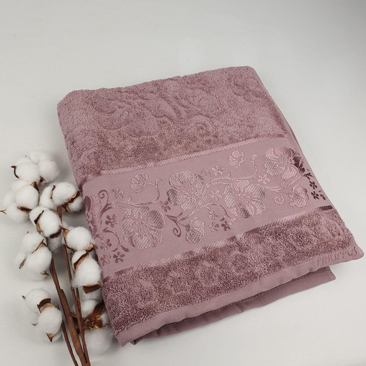 Полотенце Philippus Platinum Cotton Elina А295 70x140 см Фиолетовый (CN38948) Полотенце Philippus Platinum Cotton Elina А295 70x140 см Фиолетовый (CN38948)