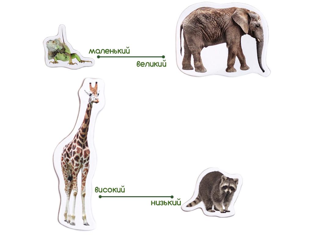 Набор магнитов зоопарк Magdum ML4031-02 EN Zoo Animal Magnets (19108) - фото 3
