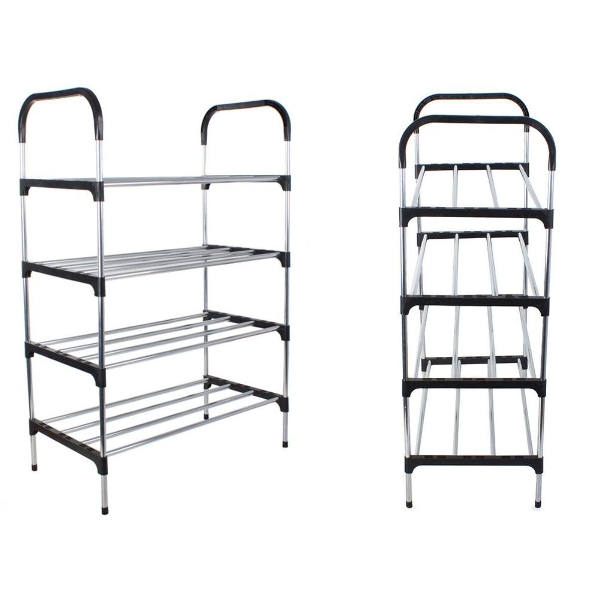 Полиця для взуття Shoe Rack 4 полиці 56х28х80 см (R31040) - фото 8