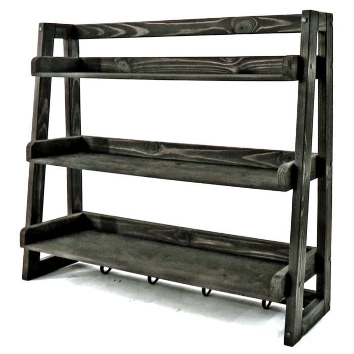 Полка для ванной из дерева Бамберг 70 Мокко (ВНП/702610)