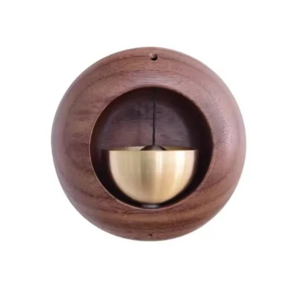 Звонок на двери из меда и натурального дерева 7,5 см (AN00170)