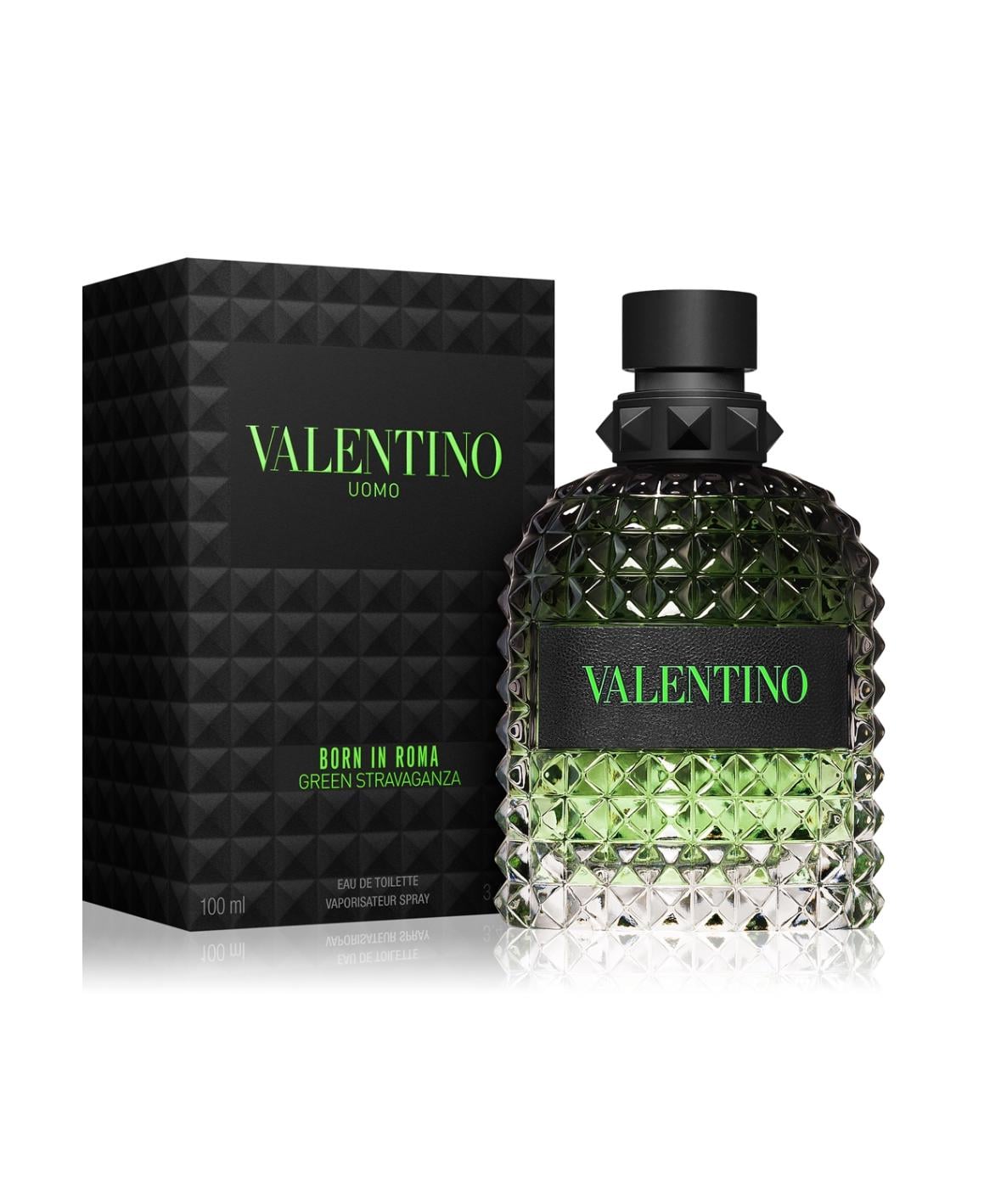 Туалетна вода для чоловіків Valentino Born in Roma Uomo Green Stravaganza 100 мл (3614274024807)