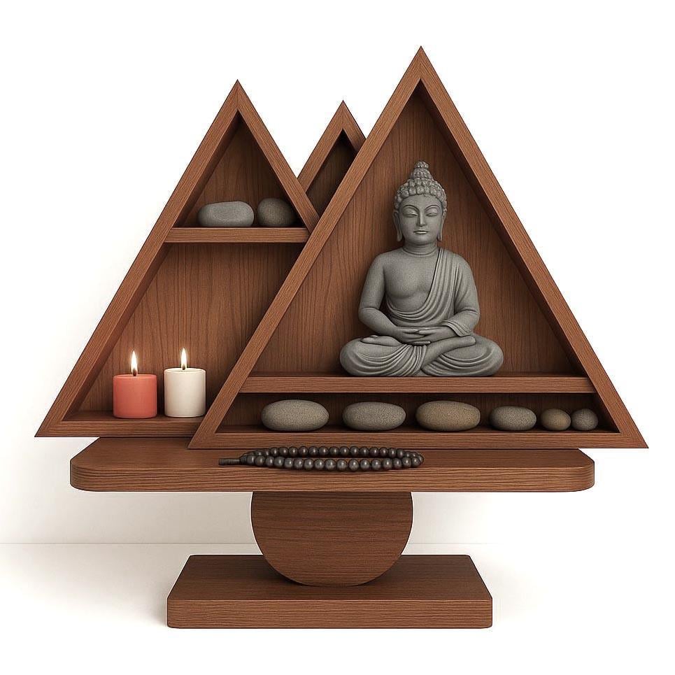 Алтарь для медитации из дерева Ясмина Корица (ЛАТ-004833)