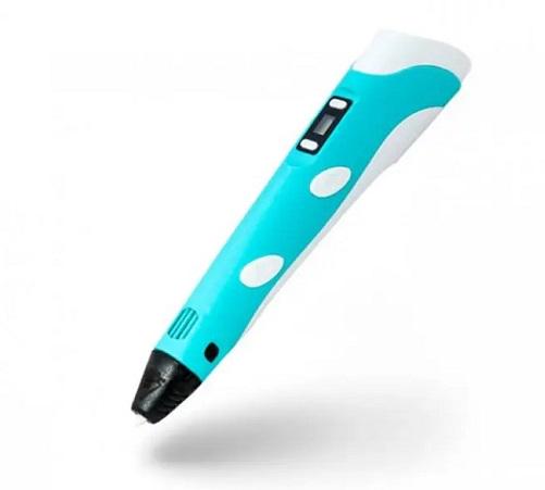 3D Ручка PEN-2 с LCD-дисплеем Голубой (1162605090_blue)