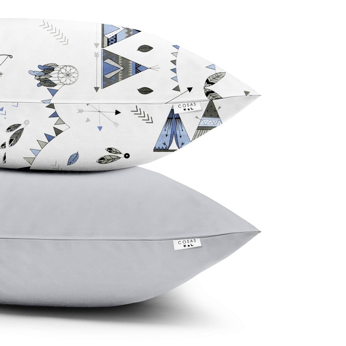 Набор наволочек Cosas Wigwam Dream Grey 50х70 см 2 шт. (4822052050422)