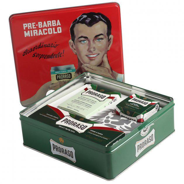 Набор Для Бритья Proraso Green Proraso Vintage Selection Gino Gift Set