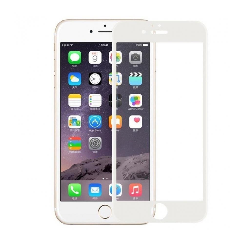 Защитное стекло Glass 5D для iPhone 6/6S White (2278)