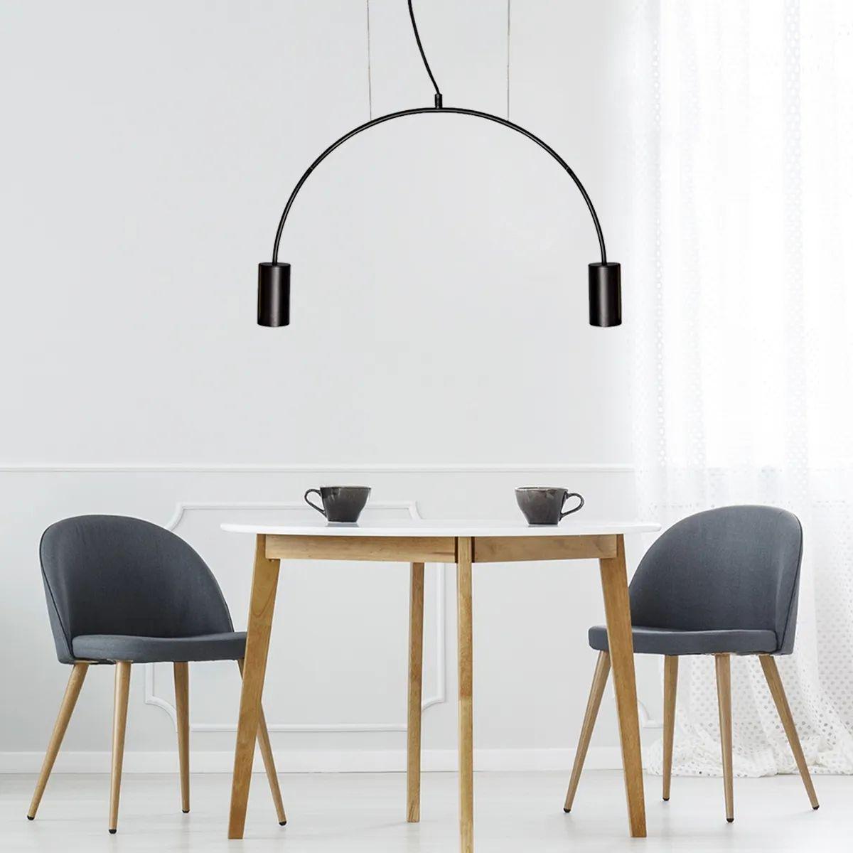 Светильник подвесной Mj-Light Volta 2 Bk (16004)