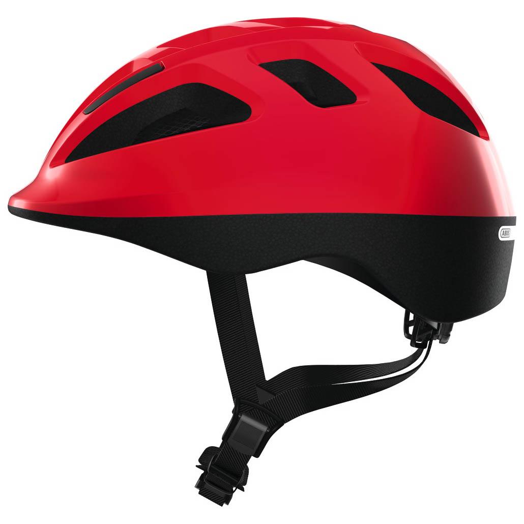 Велосипедний дитячий шолом ABUS SMOOTY 2.0 S 45-50 Shiny Red