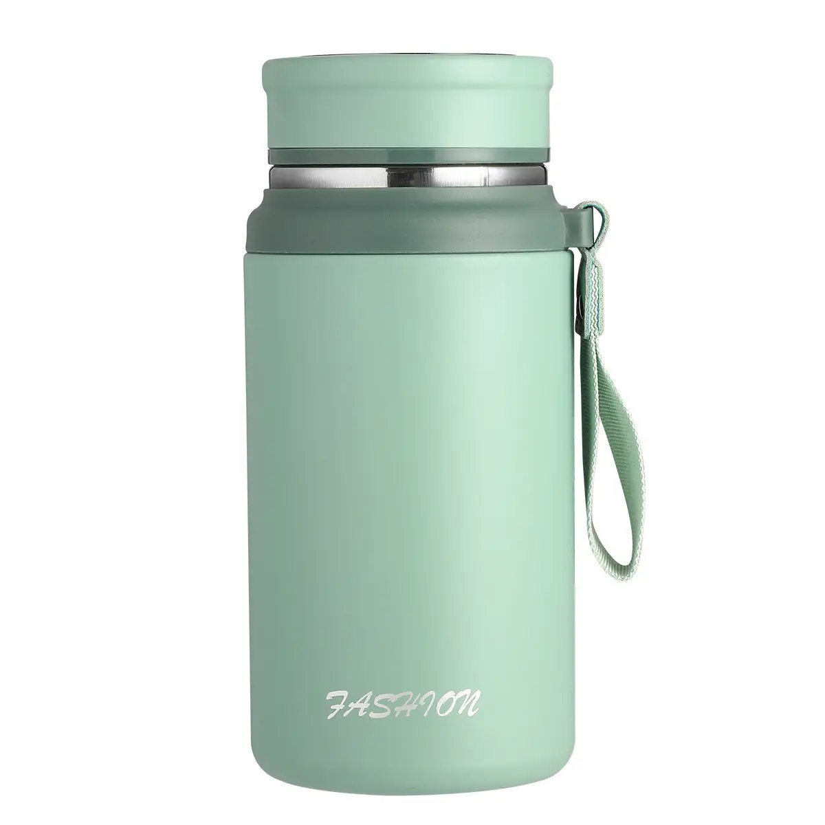 Термос Fashion з датчиком температури 700 мл Зелений (HP-14-20GR) - фото 1 Термос Fashion з датчиком температури 700 мл Зелений (HP-14-20GR) - фото 1