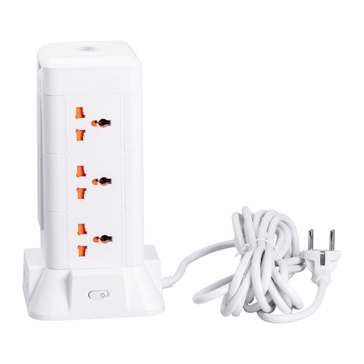 Подовжувач з лампою на 9 універсальних розеток з 2 USB 1 Type-C бездротовою зарядкою 4,8 м (HP-5-7MF) - фото 4 Подовжувач з лампою на 9 універсальних розеток з 2 USB 1 Type-C бездротовою зарядкою 4,8 м (HP-5-7MF) - фото 4