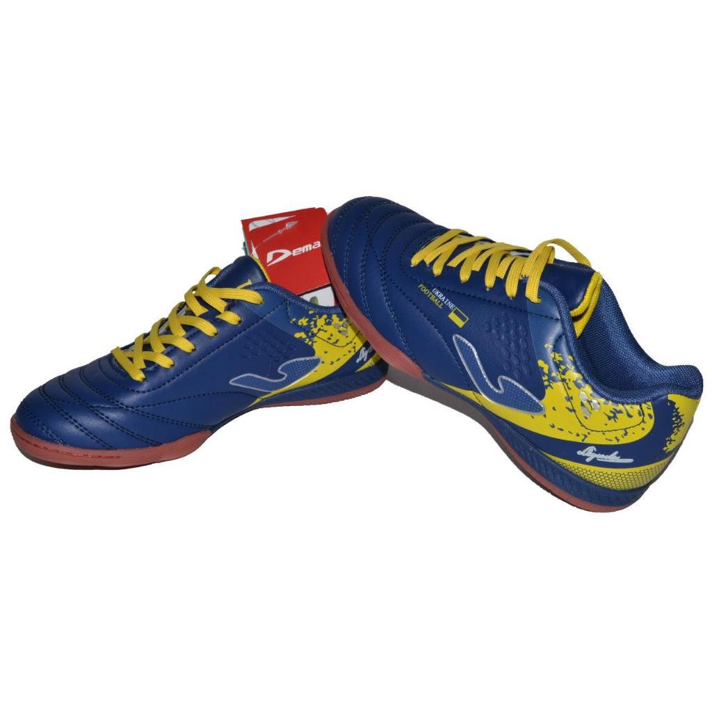 Кроссовки футбольные детские Demax 107-230-380 р. 34 21,5 см Синий - фото 3