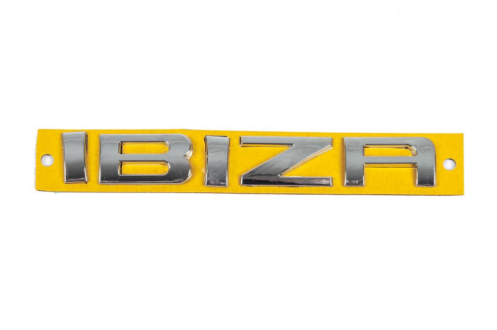 Надпись Ibiza Davs Auto для Seat Ibiza 2002-2009 гг. abs-пластик Хром