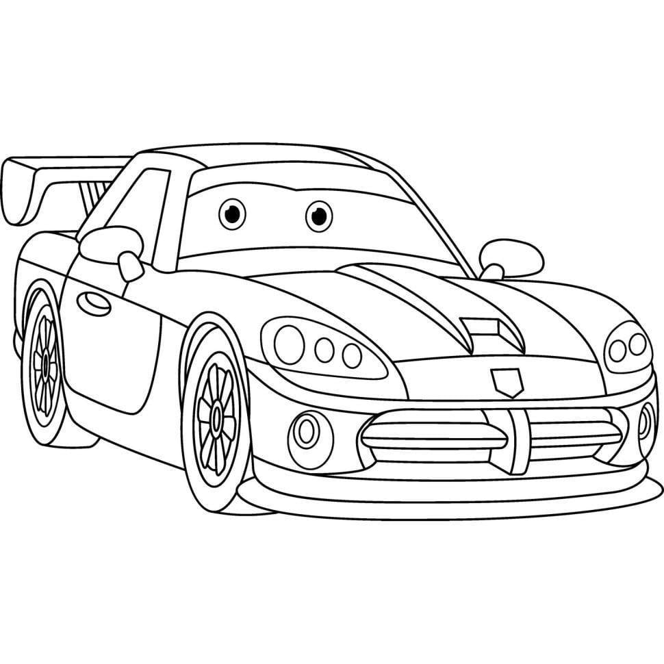 Розпис по полотну ART CRAFT Спортивна машинка 15119-AC 25х30 см (RLT44121)