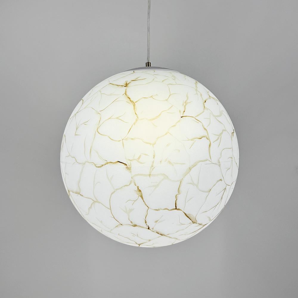 Подвесной светильник с имитацией Луны Ø 40 см (S008-400) - фото 2 Подвесной светильник с имитацией Луны Ø 40 см (S008-400) - фото 2