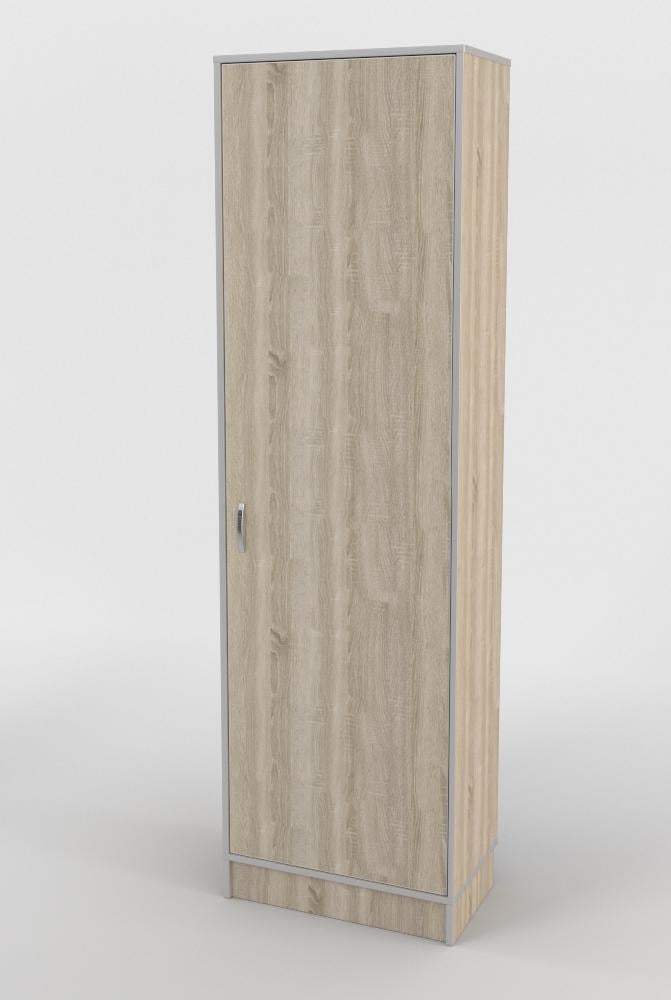 Шафа Тіса-меблі ШС-610 205x60x35 см Дуб сонома