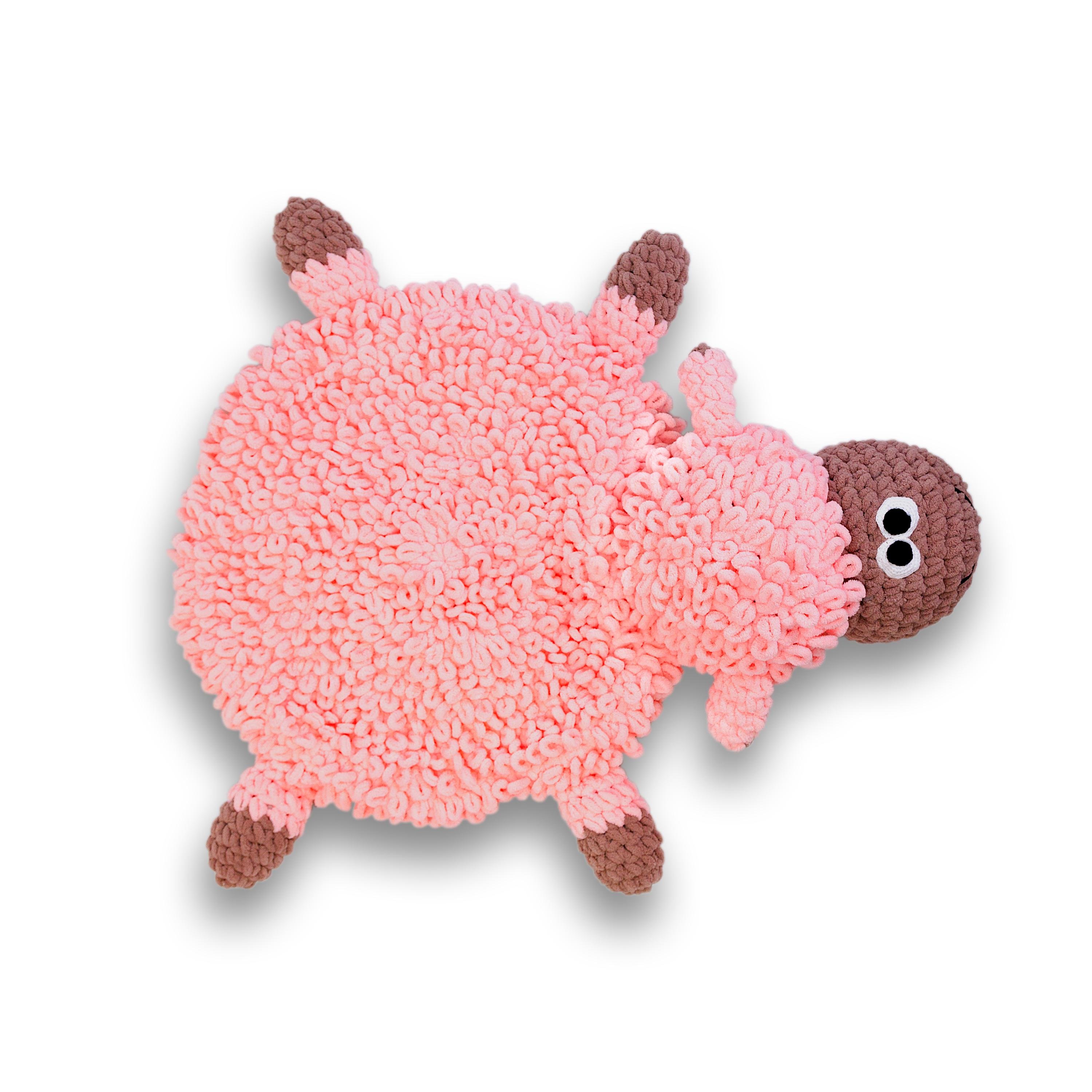 Килимок дитячий баранчик Свен Pink