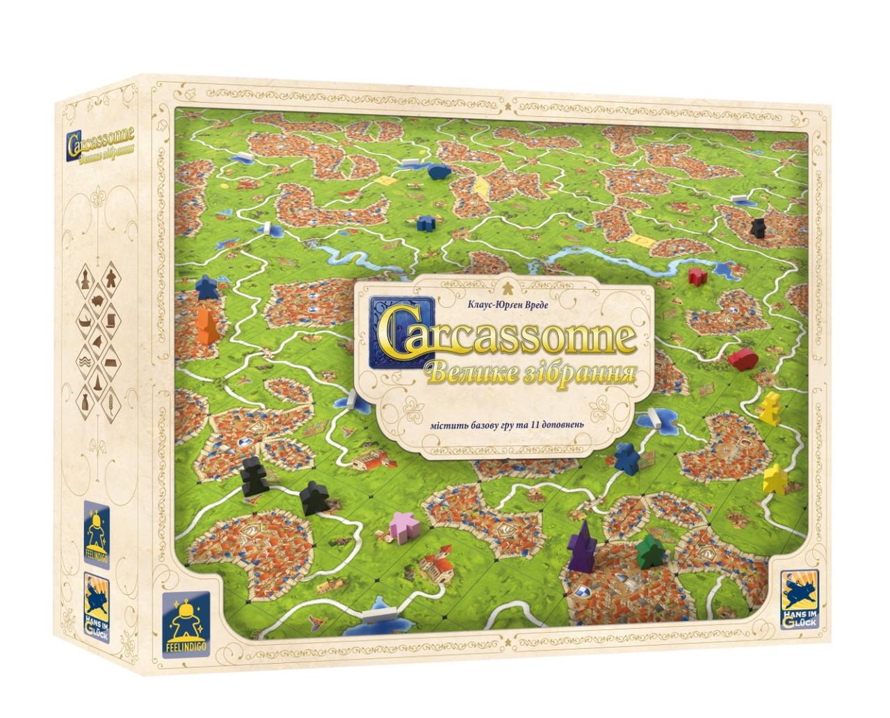 Настольная игра Carcassonne: Большое собрание (FI240_carcassonne_big_box)