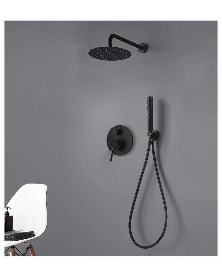 Душевой комплект Calani Nexos Black (CAL-B0006)