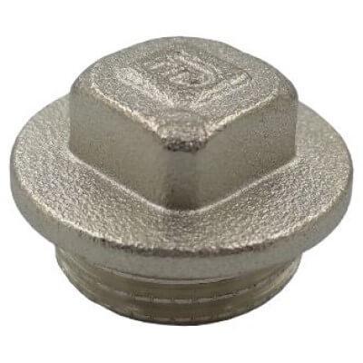 Заглушка FADO Srl FITT NICKEL 1" РЗ латунь (ZN03)