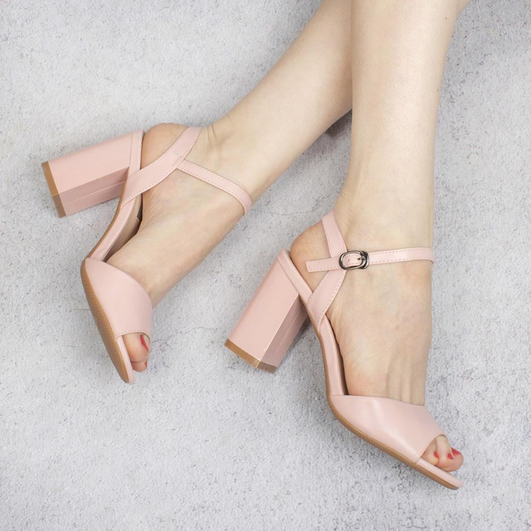 Босоножки 330784 на квадратном каблуке р. 38 24 см