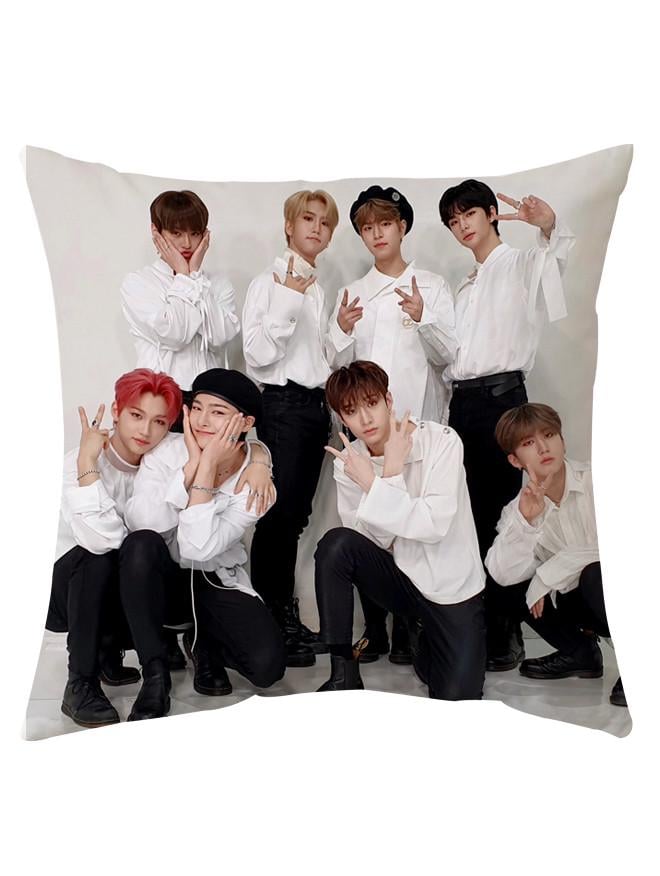Подушка Stray Kids Стрей кидс двухсторонняя 40х40 см (p0077)