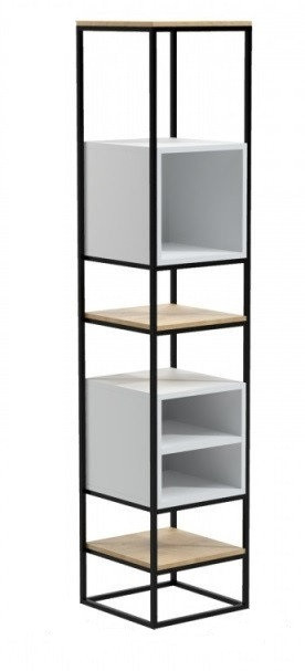 Стеллаж для хранения Loft NS-1719 1920x380x380 мм Черный (6156d57e3edc877ba85898f2)