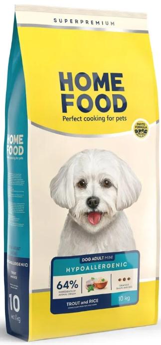 Корм сухий для дорослих собак малих порід Home Food Форель з рисом гіпоалергенний 10 кг (00-00022970)