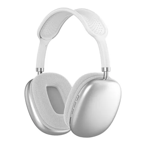 Беспроводные наушники полноразмерные Bluetooth Macaron P9 Max Белый
