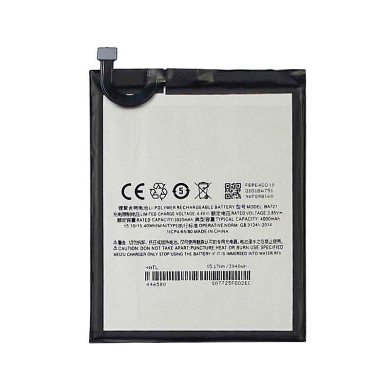 Аккумулятор для Meizu BA721 M6 Note PRC 4000 mAh Аккумулятор для Meizu BA721 M6 Note PRC 4000 mAh