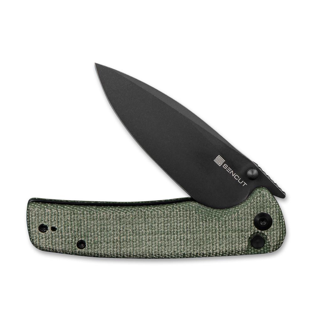 Ніж Sencut Sachse Blackwash Micarta Olive (S21007-2) - фото 4