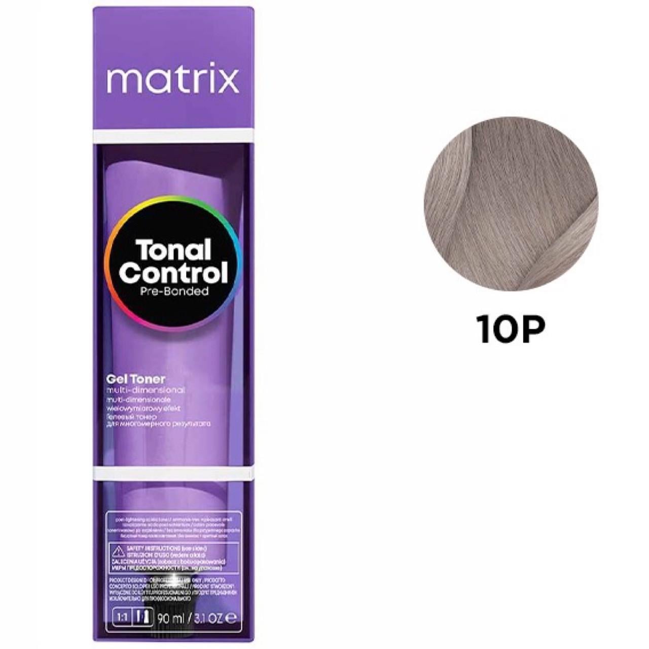 Тонер-краска гелевый на кислотной основе Matrix Tonal Control Pre-Bonded Acidic Gel Toner 10P Экстрасветлый жемчужный блондин 90 мл Тонер-краска гелевый на кислотной основе Matrix Tonal Control Pre-Bonded Acidic Gel Toner 10P Экстрасветлый жемчужный блондин 90 мл