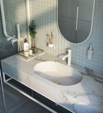 Умывальник Deante Silia 39х59 см (CQS_AU6U) - фото 3