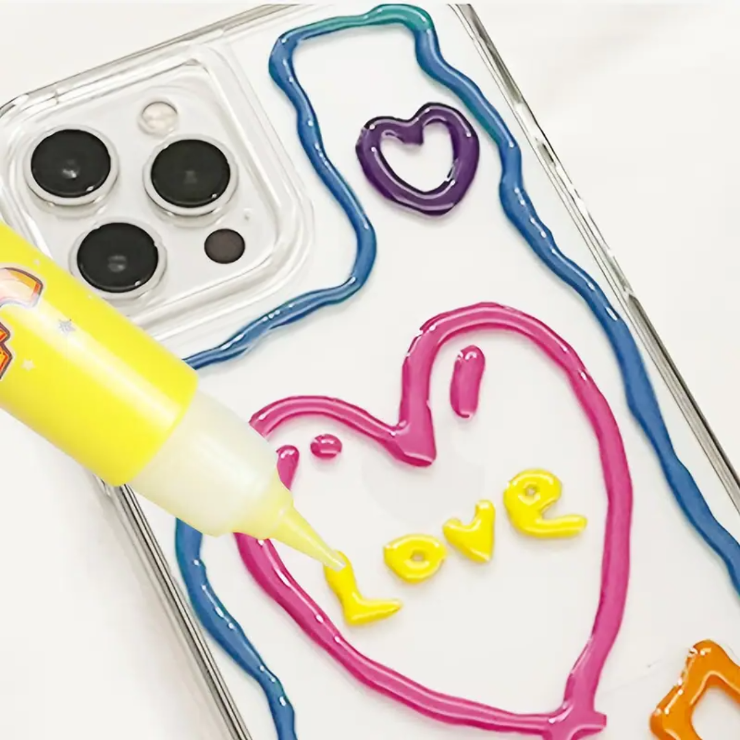 Набір для творчості вітражні 3D-фарби контурні шаблони та аксесуари для DIY-проектів 15 кольорів - фото 8 Набір для творчості вітражні 3D-фарби контурні шаблони та аксесуари для DIY-проектів 15 кольорів - фото 8