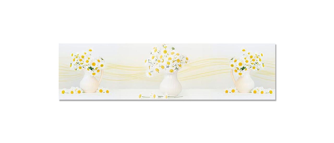 Наклейка виниловая 3D Zatarga Букеты Ромашек 650х2500 мм (1267839491)