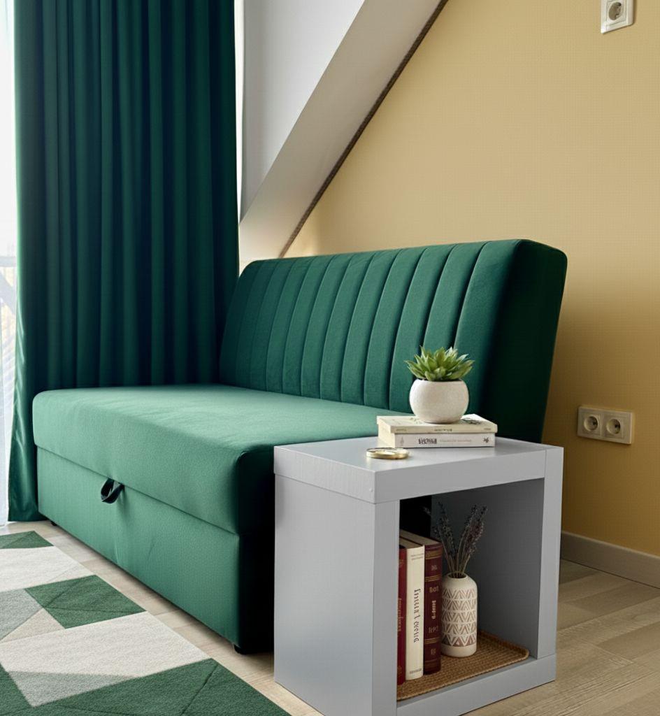 Тумба приліжкова Inteo Мікс 1х1 50 мм 438х438х290 мм Платиновий сірий (33232774)