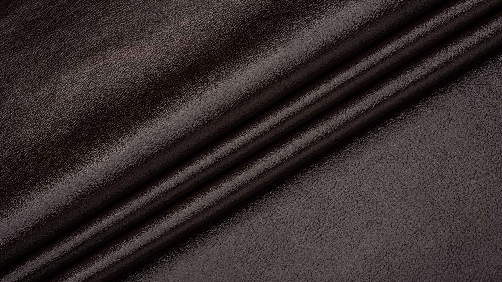 Ткань мебельная Exim Textil Мадрас Dk. Brown кожзам Коричневый