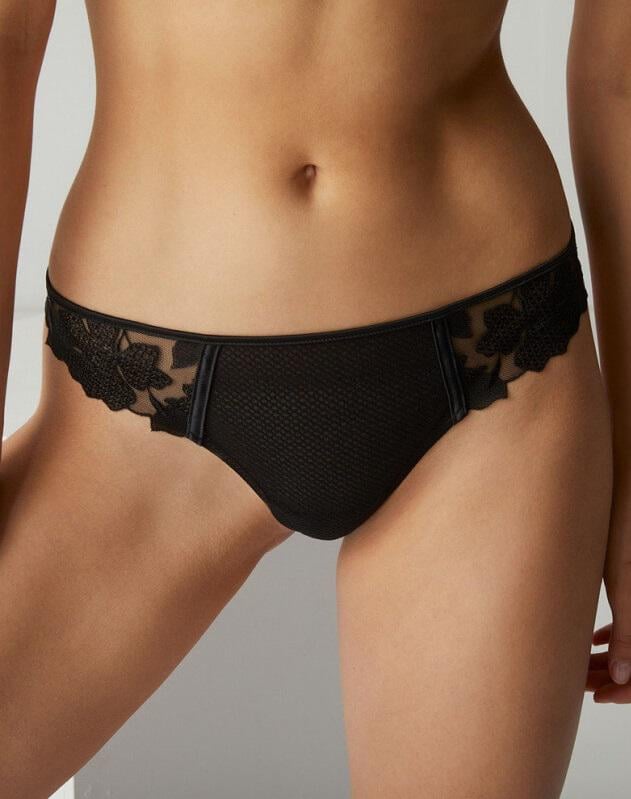 Трусы стринги женские Simone Perele 2 Черный (14V710) Трусы стринги женские Simone Perele 2 Черный (14V710)