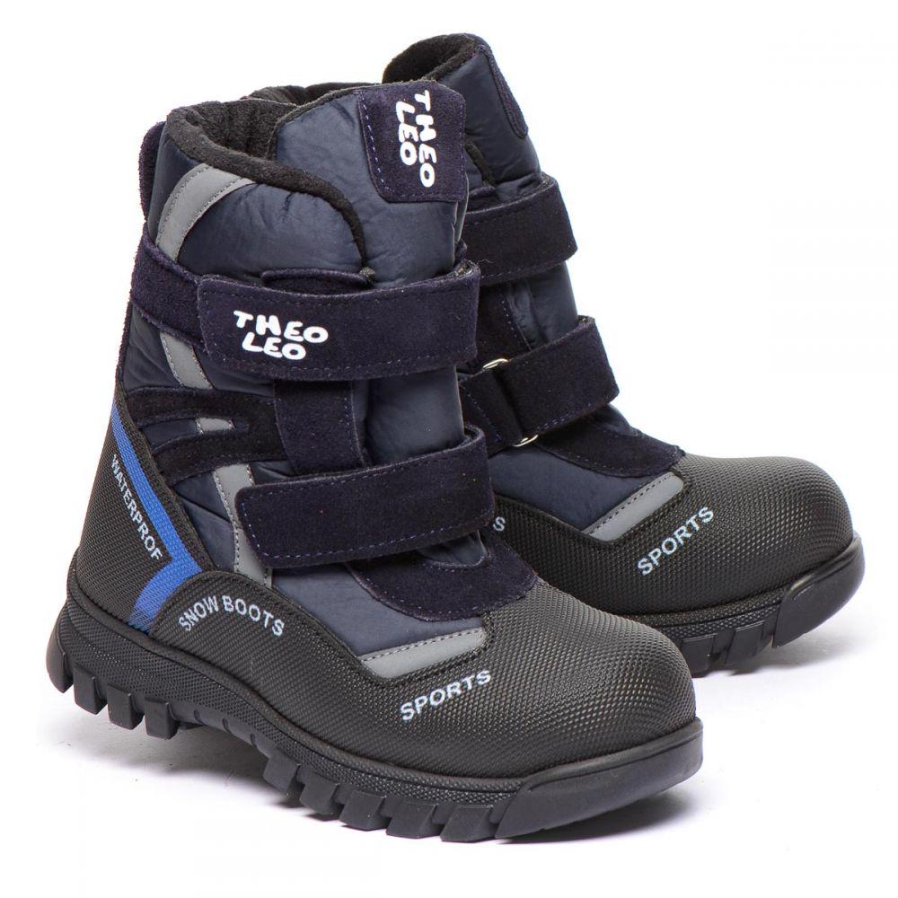 Ботинки зимние The Leo 1385 для мальчиков р. 29 18,5 см Синий