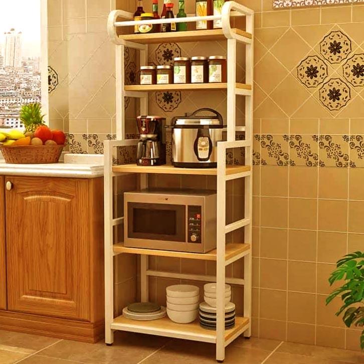 Стеллаж кухонный из дерева Спринти 5 Зефир/Карри (СТА-50572003) Стеллаж кухонный из дерева Спринти 5 Зефир/Карри (СТА-50572003)