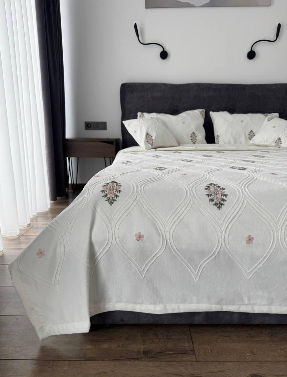 Покривало Бароко 100% бавовна 200х250 см колір №3 (55677)