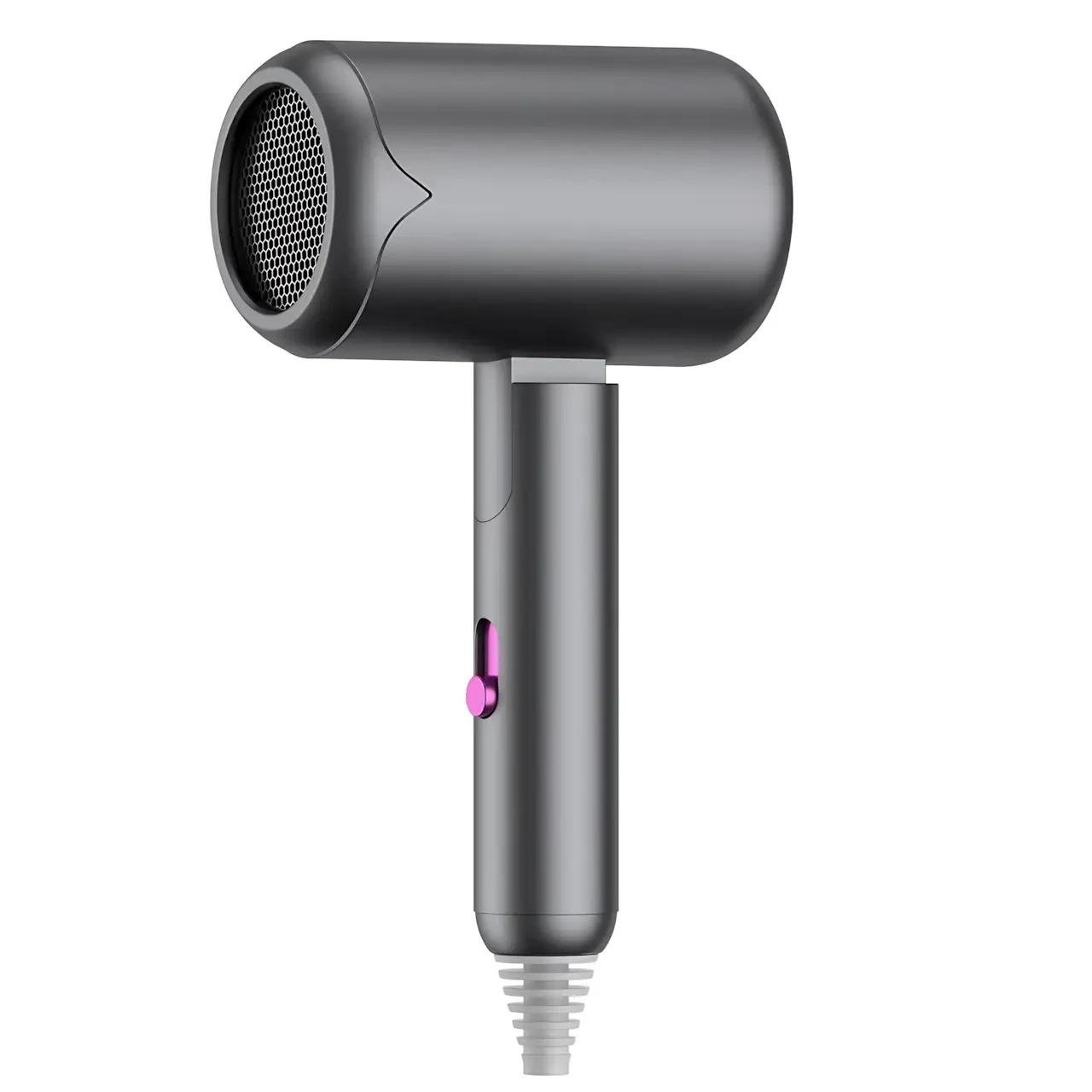 Фен дорожный для волос Ande Air Blower LY-811 складной 1800 Вт 3 скорости Серый (363836А) - фото 3