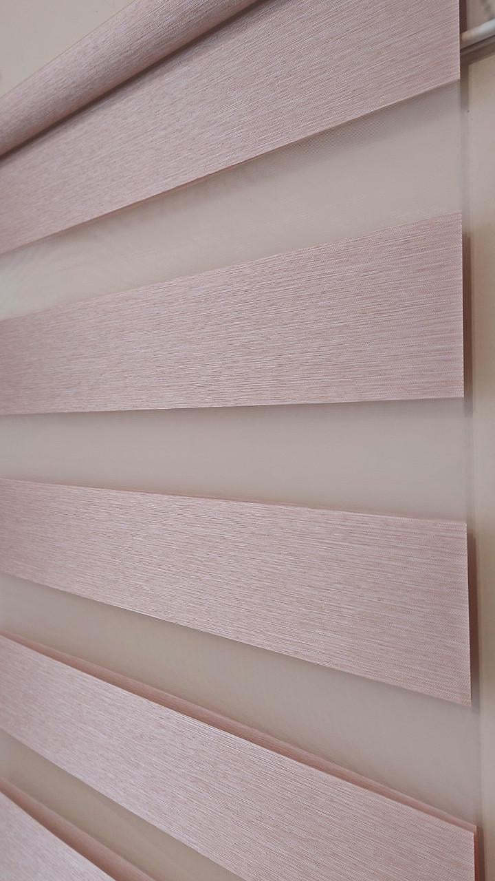 Рулонная штора день-ночь Miranda ВН-81-5 35х130 см Чайная роза (ВН-81-5-58)