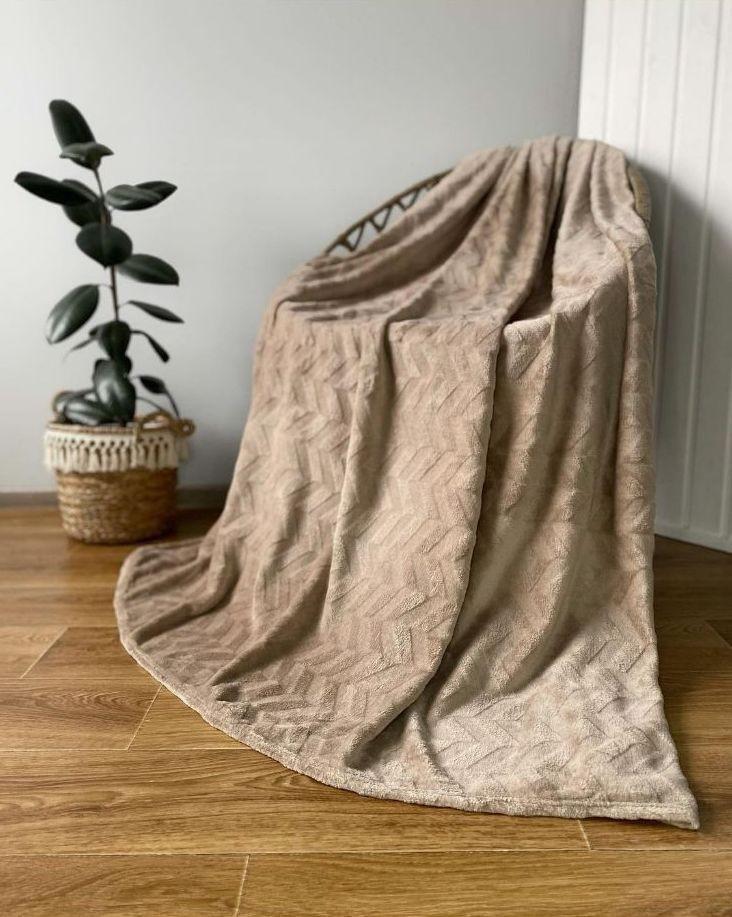 Плед Dana Deco Колосок 160х200 см полиэстер 9985207 Бежевый (DR014102) Плед Dana Deco Колосок 160х200 см полиэстер 9985207 Бежевый (DR014102)