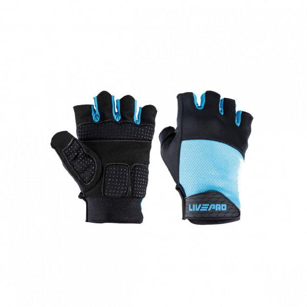 Рукавички для тренувань LivePro Fitness Gloves L Чорний (LP8260-L) - фото 3